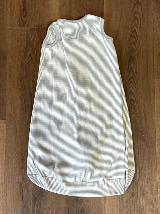 Simple Joys by Carters Gray White Striped Sleeveless Sleep Sack 6–9M - Picture 4 of 4